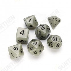 7 Pcs Luminous Polyhedral Dices Multi-sided Dice Set Polyhedral Dices With Dice Cup RPG Gadget 7 Pcs Luminous Polyhedral Dices Multi-sided Dice Set Polyhedral Dices With Dice Cup RPG Gadget