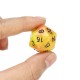 7 Pcs Luminous Polyhedral Dices Multisided Dices Dice Set With Dice Cup For RPG