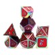 7PCS Metal Polyhedral Dices Set For Dungeons and Dragons Dice Desktop Table RPG Game