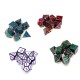 7PCS Metal Polyhedral Dices Set For Dungeons and Dragons Dice Desktop Table RPG Game