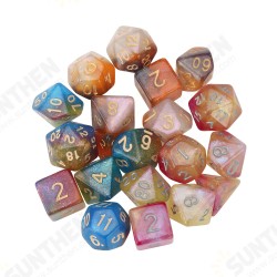 7Pcs Polyhedral Dice Set Board Game Multisided Dices Gadget Acrylic Polyhedral Dices Role Playing Game Accessory For Dungeons Dragon 7Pcs Polyhedral Dice Set Board Game Multisided Dices Gadget Acrylic Polyhedral Dices Role Playing Game Accessory For Dungeons Dragon