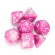 7Pcs Polyhedral Dices Double-Color For Role Playing Game Dice Set With Storage Bag