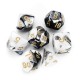 7Pcs Polyhedral Dices Double-Color For Role Playing Game Dice Set With Storage Bag