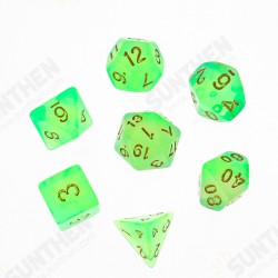 7Pcs/Set Polyhedral Dices for DND Dungeons & Dragons D20 D12 D10 D8 D6 D4 Desktop Games Dice + Black Velvet Pouch 7Pcs/Set Polyhedral Dices for DND Dungeons & Dragons D20 D12 D10 D8 D6 D4 Desktop Games Dice + Black Velvet Pouch