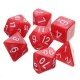 7pcs Multi-sided Polyhedral Digital Acrylic Dice Set