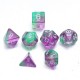 7pcs Set Embossed Polyhedral Dices DND RPG MTG Role Playing Board Game Dices Set