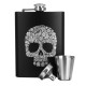 8oz Stainless Steel Pocket Liquor Hip Flask Drink Flagon with Funnel