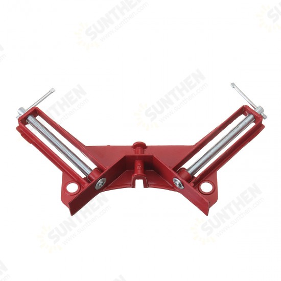 90 Degree Right Angle Clamp WoodWorking Miter Picture Frame Corner Tank Clip Holder