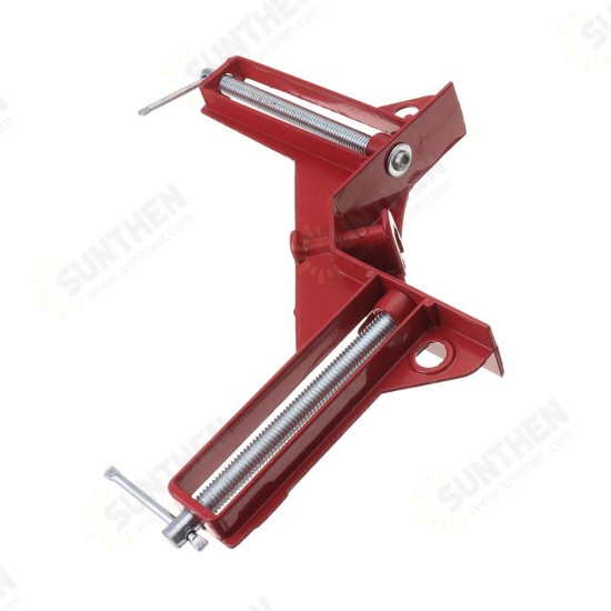 90 Degree Right Angle Clamp WoodWorking Miter Picture Frame Corner Tank Clip Holder