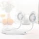 ABS Portable Mini Fan Hands Li-ion Battery USB Rechargable Hanging Neck Personal Sport Fan Mini Air Fan