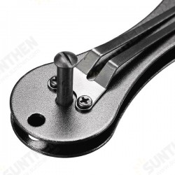 Aluminum Black Portable Key Clip Holder KeyChain EDC Tool Aluminum Black Portable Key Clip Holder KeyChain EDC Tool
