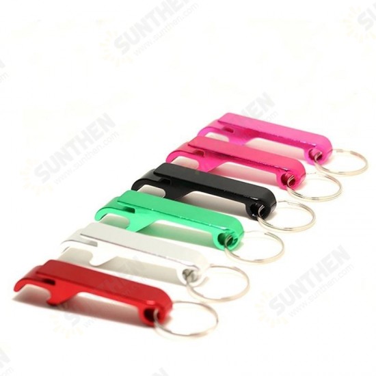 Aluminium Alloy Portable Versatile Mini Key Chain Bottle Opener Beer Tools