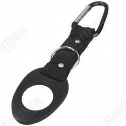 Aluminum Carabiner Clip Camping Hiking Water Bottle Holder With Key Ring Aluminum Carabiner Clip Camping Hiking Water Bottle Holder With Key Ring