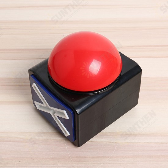 Buzzer Alarm Push Button Lottery Trivia Quiz Game Red Light With Sound And Light