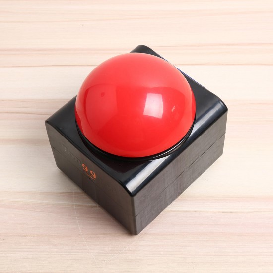 Buzzer Alarm Push Button Lottery Trivia Quiz Game Red Light With Sound And Light