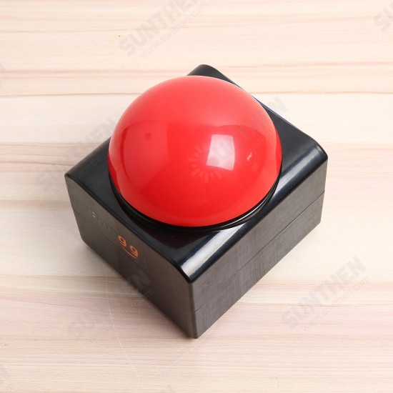 Buzzer Alarm Push Button Lottery Trivia Quiz Game Red Light With Sound And Light