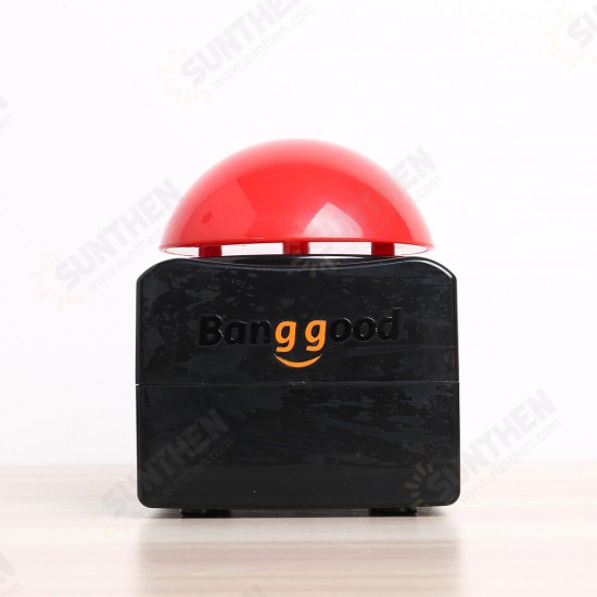 Buzzer Alarm Push Button Lottery Trivia Quiz Game Red Light With Sound And Light