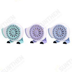 Creative Mini Fan Handheld USB Fan Rechargeable Strong Wind Cooling Fan Ultrathin Low Noise Summer Essentials Creative Mini Fan Handheld USB Fan Rechargeable Strong Wind Cooling Fan Ultrathin Low Noise Summer Essentials