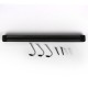 Cross-border dedicated kitchen wall hanging magnetic hooks holder strong kitchen chopper storage rack magnetic strip kitchen tools