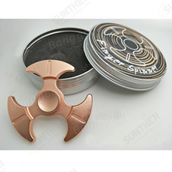 3 Blade Ax EDC Fidget Spinner Hand Gadget Tri-Spinner Finger Focus Reduce Stress Gadget