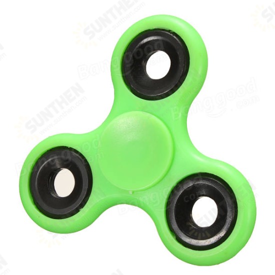 Fluorescent EDC Fidget Spinner Hand Spinner Finger Focus Reduce Stress Gadget