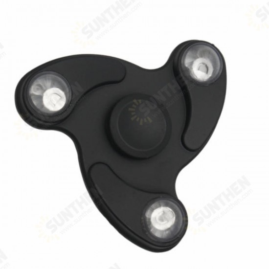 led EDC Fidget Spinner Hand Spinner Tri Spinner Finger Focus Reduce Stress Gadget