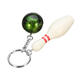 EDC Gadgets Keychain Mini Bowling Pin and Ball Keychain Key Ring Keyfob