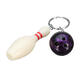 EDC Gadgets Keychain Mini Bowling Pin and Ball Keychain Key Ring Keyfob