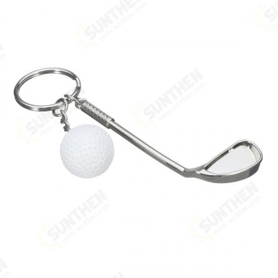 EDC Gadgets Mini Golf Racket and Ball Key Ring Chain Keyfob Keychain EDC Gadgets Mini Golf Racket and Ball Key Ring Chain Keyfob Keychain