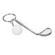 EDC Gadgets Mini Golf Racket and Ball Key Ring Chain Keyfob Keychain EDC Gadgets Mini Golf Racket and Ball Key Ring Chain Keyfob Keychain