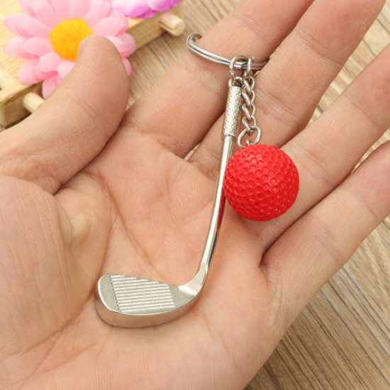 EDC Gadgets Mini Golf Racket and Ball Key Ring Chain Keyfob Keychain EDC Gadgets Mini Golf Racket and Ball Key Ring Chain Keyfob Keychain