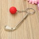 EDC Gadgets Mini Golf Racket and Ball Key Ring Chain Keyfob Keychain EDC Gadgets Mini Golf Racket and Ball Key Ring Chain Keyfob Keychain