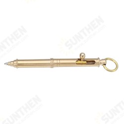 EDC Mini Brass Pen Pure Checker Writing Pen EDC Mini Brass Pen Pure Checker Writing Pen