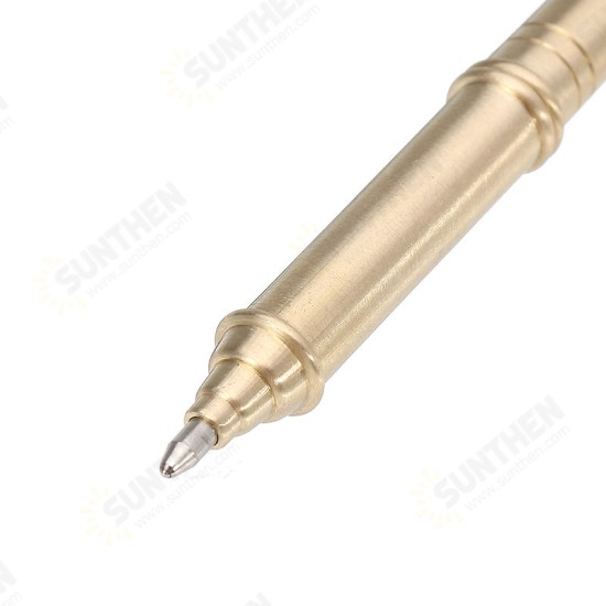 EDC Mini Brass Pen Pure Checker Writing Pen