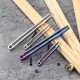 EDC TC4 Titanium Alloy Mini Tweezer Portable Emergency CNC Clip Tool EDC TC4 Titanium Alloy Mini Tweezer Portable Emergency CNC Clip Tool
