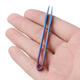 EDC TC4 Titanium Alloy Mini Tweezer Portable Emergency CNC Clip Tool