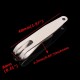 EDC Tool Mini Clip Flashlight Clip Money Cash Holder Key Chain Clip EDC Tool Mini Clip Flashlight Clip Money Cash Holder Key Chain Clip