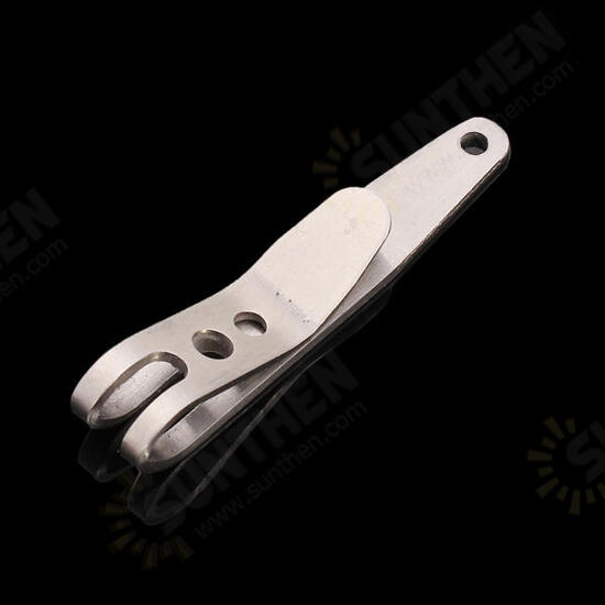 EDC Tool Mini Clip Flashlight Clip Money Cash Holder Key Chain Clip EDC Tool Mini Clip Flashlight Clip Money Cash Holder Key Chain Clip