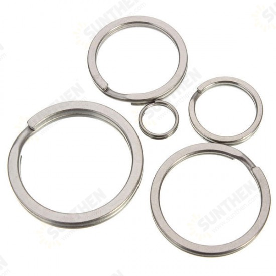 Gear Titanium Ti Key Chain Key Ring Split Ring 4-12inch 10mm 18mm 25mm 28mm 32mm