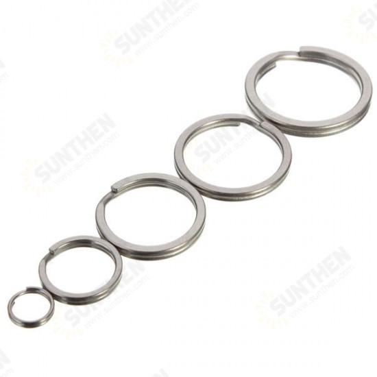 Gear Titanium Ti Key Chain Key Ring Split Ring 4-12inch 10mm 18mm 25mm 28mm 32mm