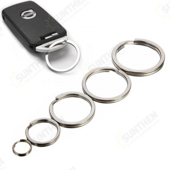 Gear Titanium Ti Key Chain Key Ring Split Ring 4-12inch 10mm 18mm 25mm 28mm 32mm