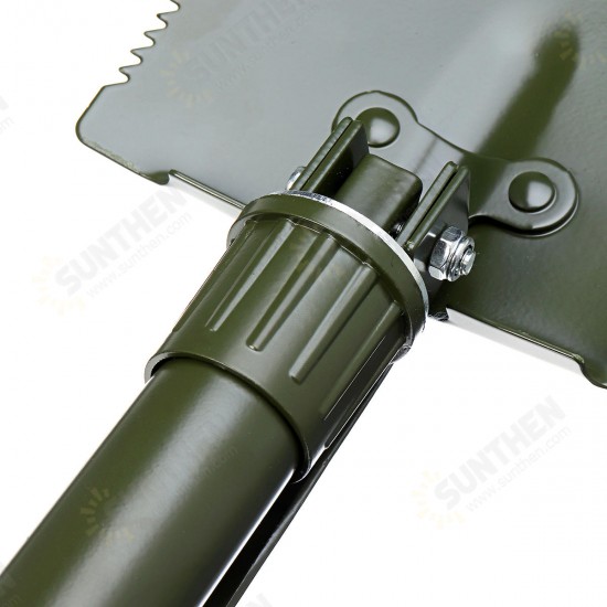 Lightweight Survival Folding Shovel Multi Purpose Folding Shovel Entrenching Tool Camping Shovel