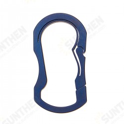 Lightweight Titanium TC4 Keychain Backpack Hanging Buckle Outdoor Carabiner Lightweight Titanium TC4 Keychain Backpack Hanging Buckle Outdoor Carabiner
