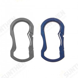 Lightweight Titanium TC4 Keychain Backpack Hanging Buckle Outdoor Carabiner Lightweight Titanium TC4 Keychain Backpack Hanging Buckle Outdoor Carabiner