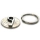 Mini Stainless Steel Hook Bottle Opener EDC Gadget with Key Ring