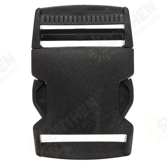 Plastic Webbing Strap Side Release Buckle Black