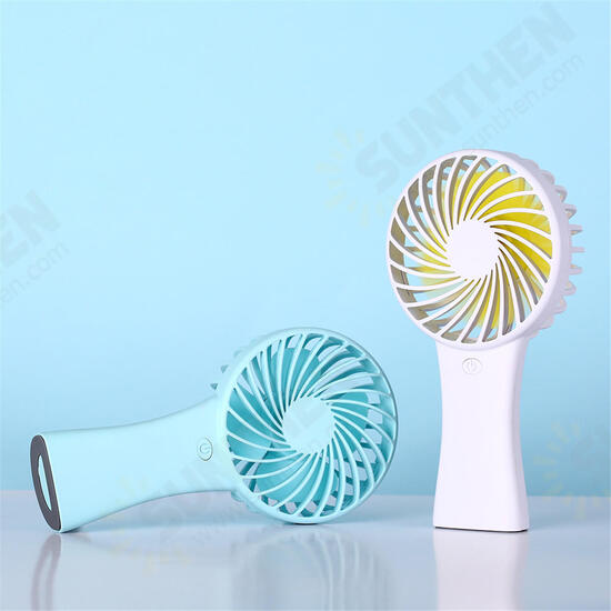 Portable Cooling Fan Mini Usb Charging Fan Mute Strong Wind Handheld Fan