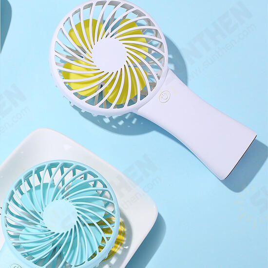 Portable Cooling Fan Mini Usb Charging Fan Mute Strong Wind Handheld Fan