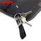 Stainless Steel PVC Insulated Rubber Overstretches Wire Circle Colorful Keychain Key Ring
