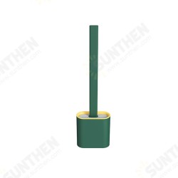 Silicone Toilet Brush With Toilet Brush Holder Stand Bathroom Cleaning Tool Silicone Toilet Brush With Toilet Brush Holder Stand Bathroom Cleaning Tool